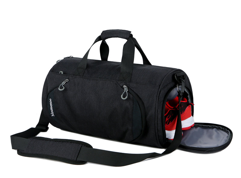 Mouteenoo Gym Sports Small Duffel Bag Duffle bags for Men and Women with Shoes Compartment
