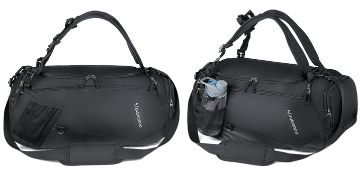 backpack mens womens travel bag duffle bag Mouteenoo Travel Duffel Backpack with Shoes Compartment Water Resistan
