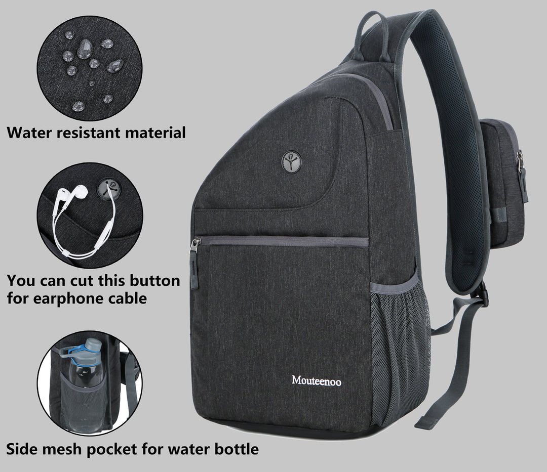 Mouteenoo Sling Backpack for Men and Women Bag Mouteenoo Sling Backpack for Men and Women Bag