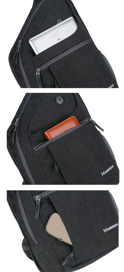 Mouteenoo Sling Backpack for Men and Women Bag